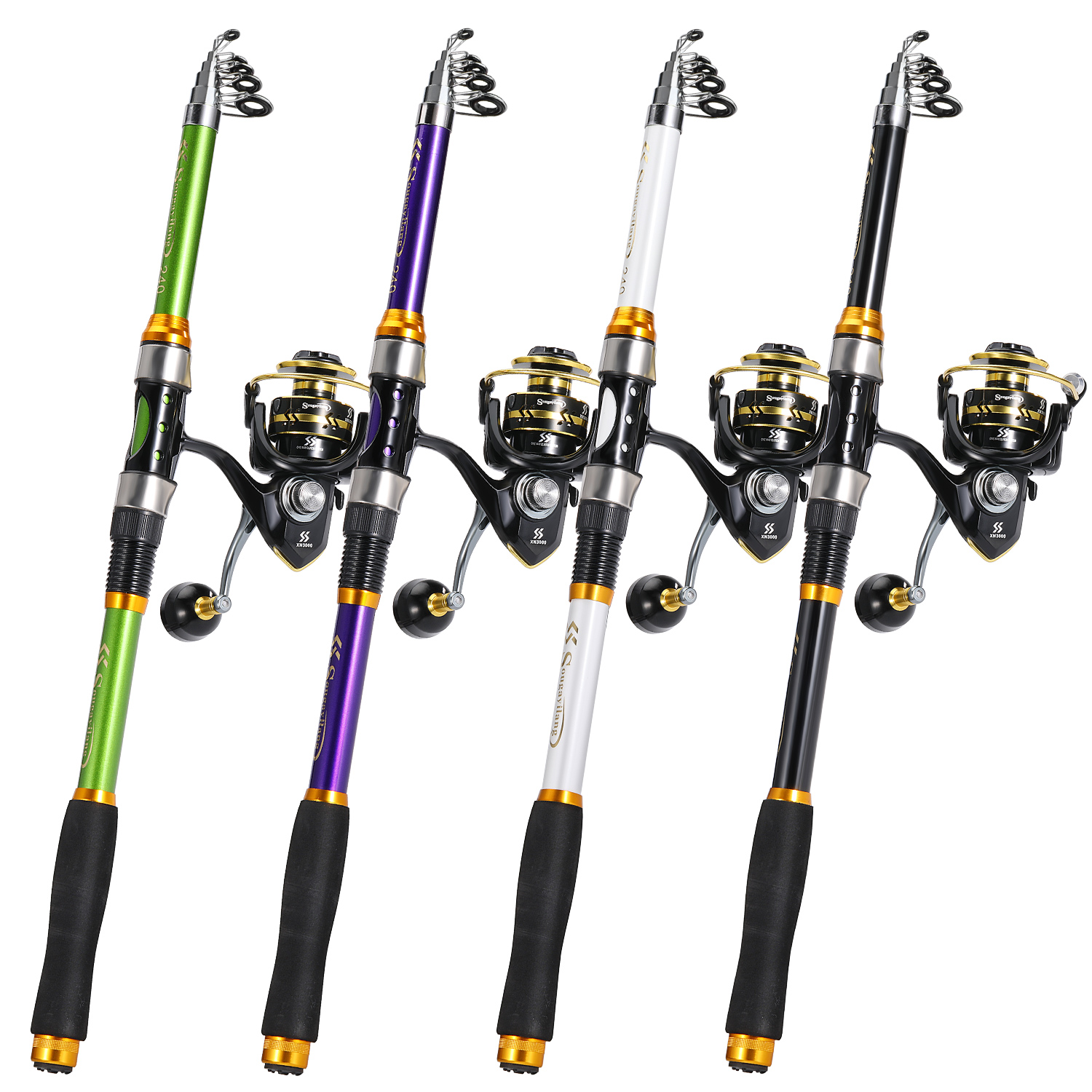 Fishing Rod Spinning - Sougayialng spinning fishing rod and reel
