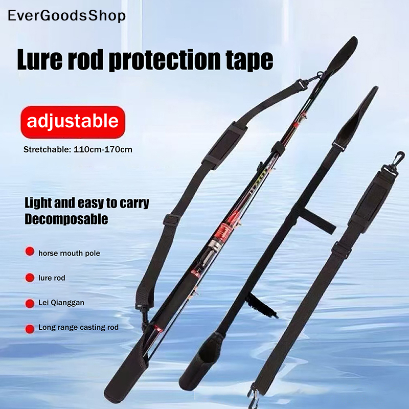 Fishing Rod Travel - Adjustable Fishing Rod Storage Bag Portable