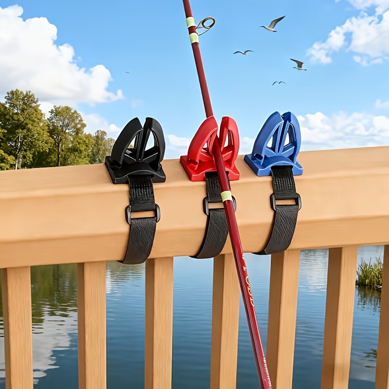 Fishing Rod Travel - Fishing rod bracket, equipped with adjustable