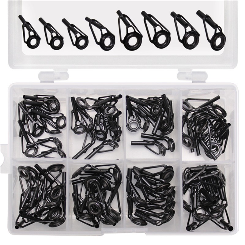Fishing Rod Guide Replacement - 8/80Pcs Fishing Rod Guides High Point