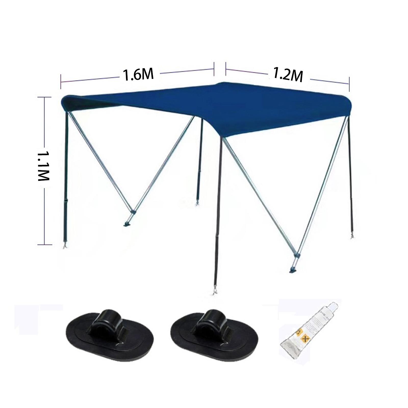 Inflatable Boat Canopy with Su - Fishing Rod Boat avis et prix