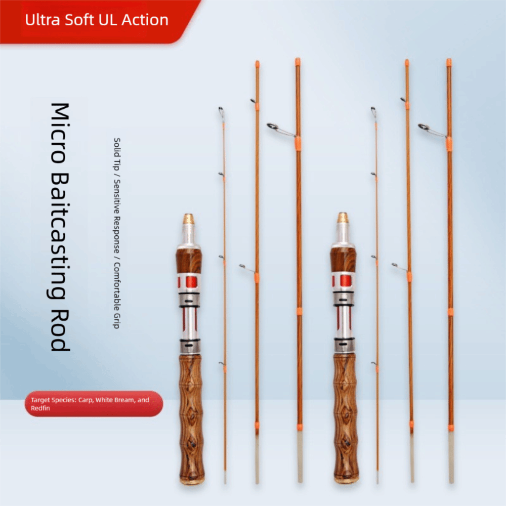 High Quality 4 Sections Spinni - Fishing Rod Carbon Fiber avis et prix