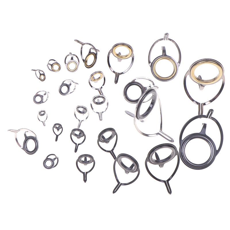 8Pcs Fishing Tackle Stainless  - Fishing Rod Guide Replacement avis et prix