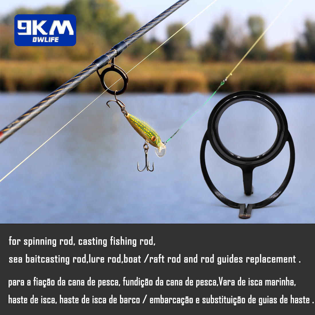 Fishing Rod Repair Kit Spinnin - Fishing Rod Guide Replacement avis et prix