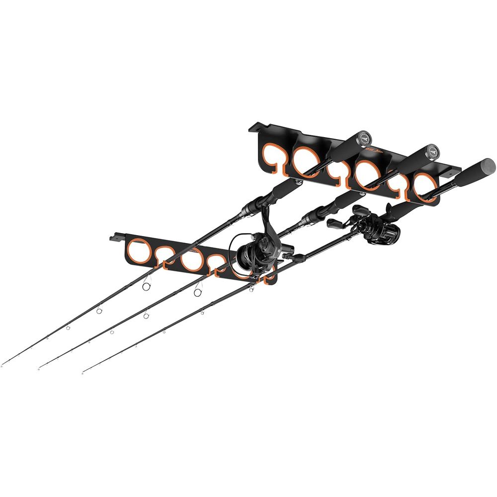 Rod Holder Organizer: Wall/Cei - Fishing Rod Combo avis et prix