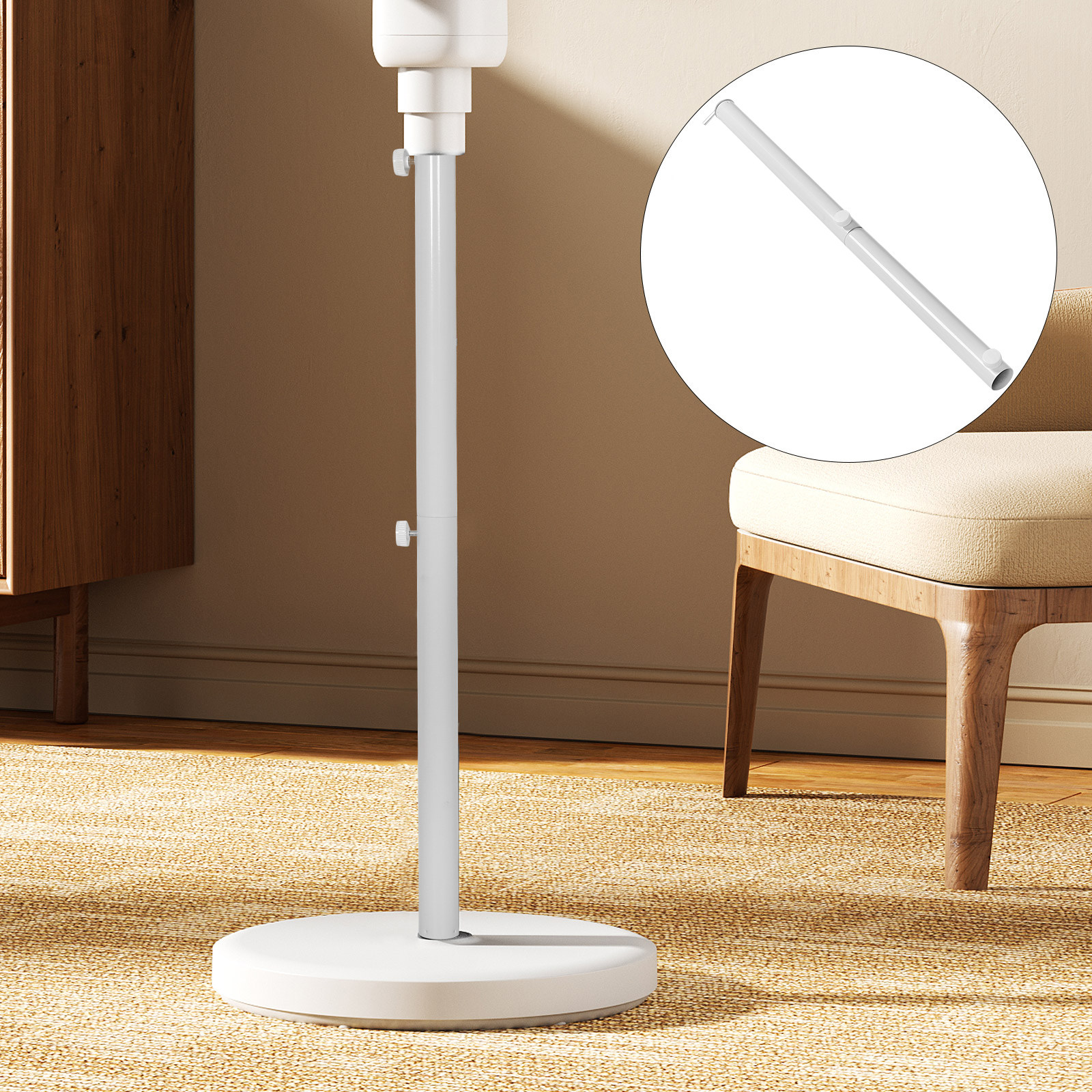 Electric Fan Support Column Te - Fishing Rod Holder avis et prix