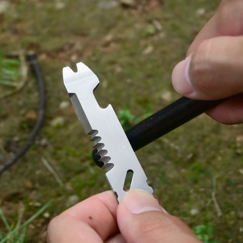 Mini Stainless Steel Crowbar,  - Fishing Rod Travel avis et prix