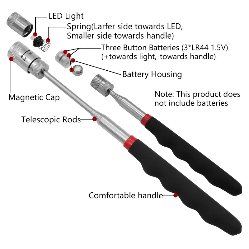 Telescopic Magnetic Pen Extend - Fishing Rod Travel avis et prix