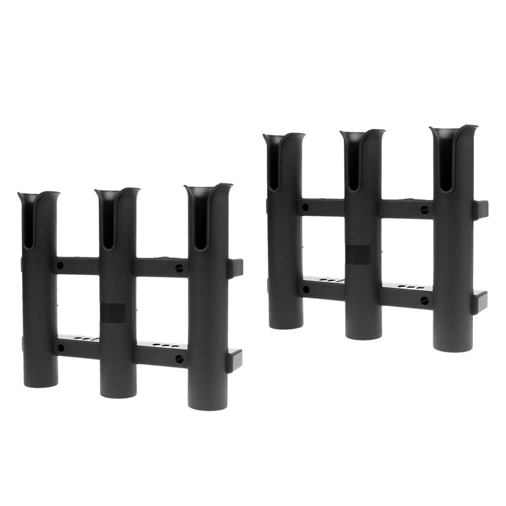 Black PP Fishing Rod Holder Ra - Fishing Rod Rack avis et prix