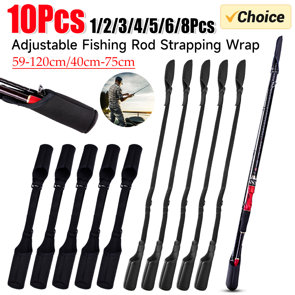 1-10PCS Fishing Rod Socks Srta - Fishing Rod Case avis et prix