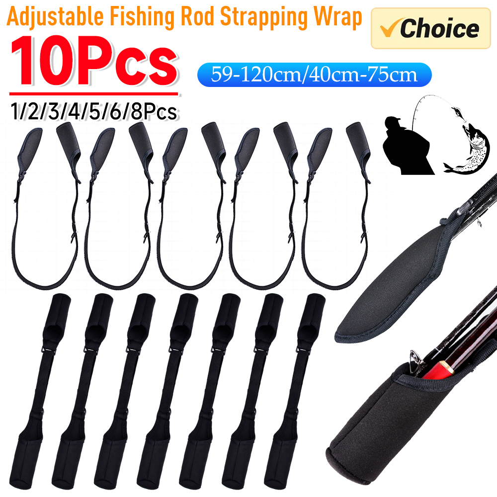 1-10PCS Fishing Rod Socks Srta - Fishing Rod Case avis et prix