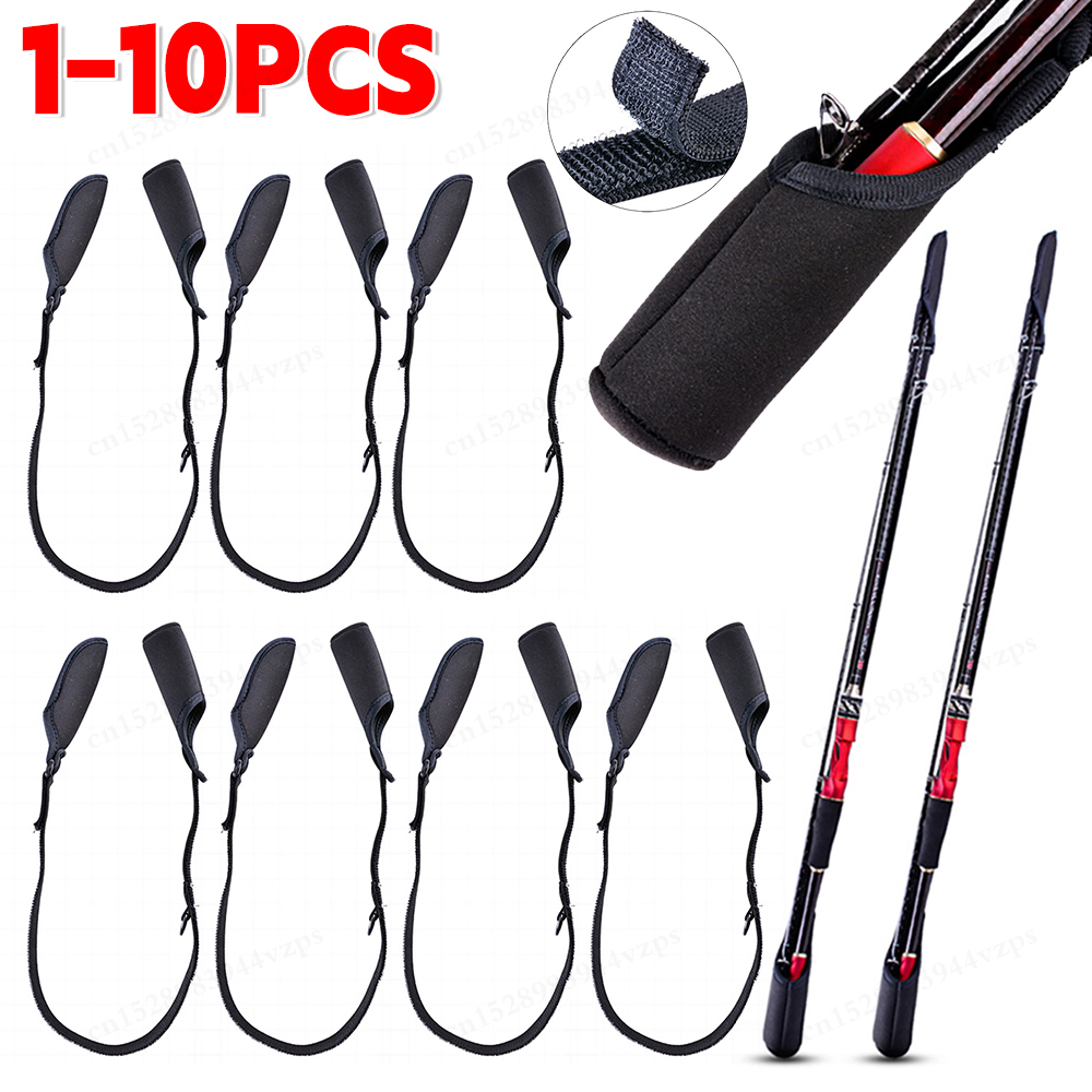 1-10PCS Fishing Rod Socks Srta - Fishing Rod Case avis et prix