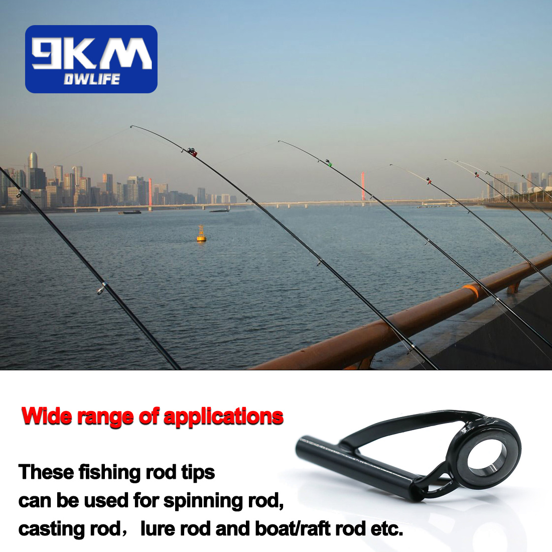 Fishing Rod Guide Tip Repair K - Fishing Rod Tip Replacement avis et prix