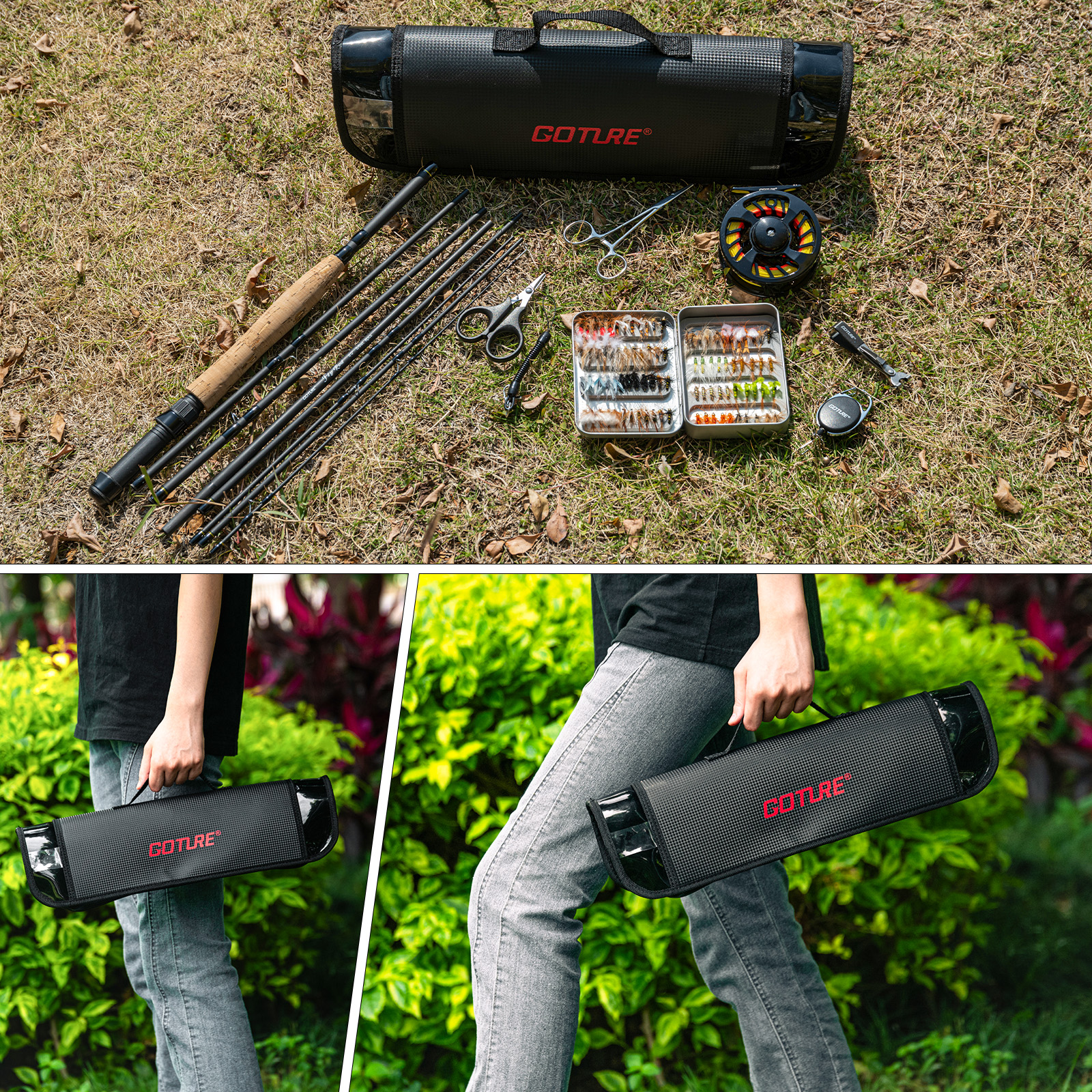 Goture Fly Fishing Rod and Ree - Fishing Rod Fly avis et prix