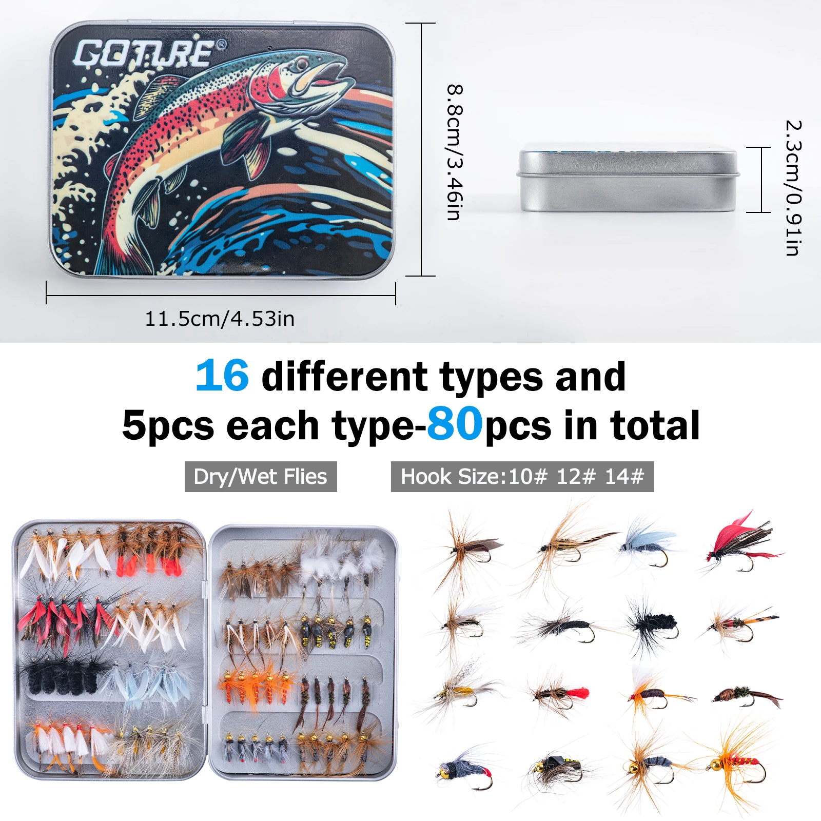 Goture Fly Fishing Rod and Ree - Fishing Rod Fly avis et prix