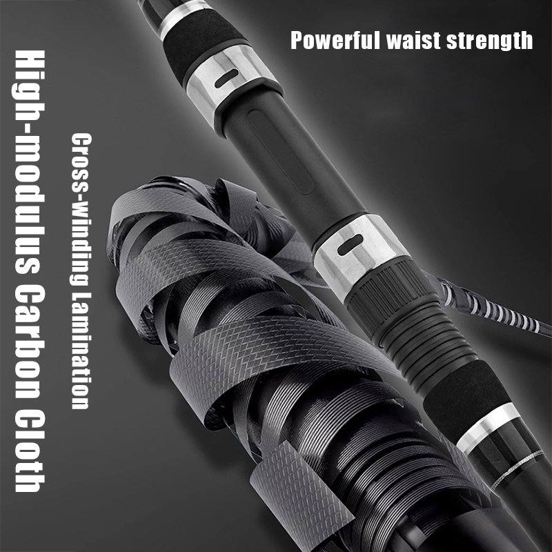 3.3M-3.9M Carp 4 Pieces Fishin - Fishing Rod Surf avis et prix