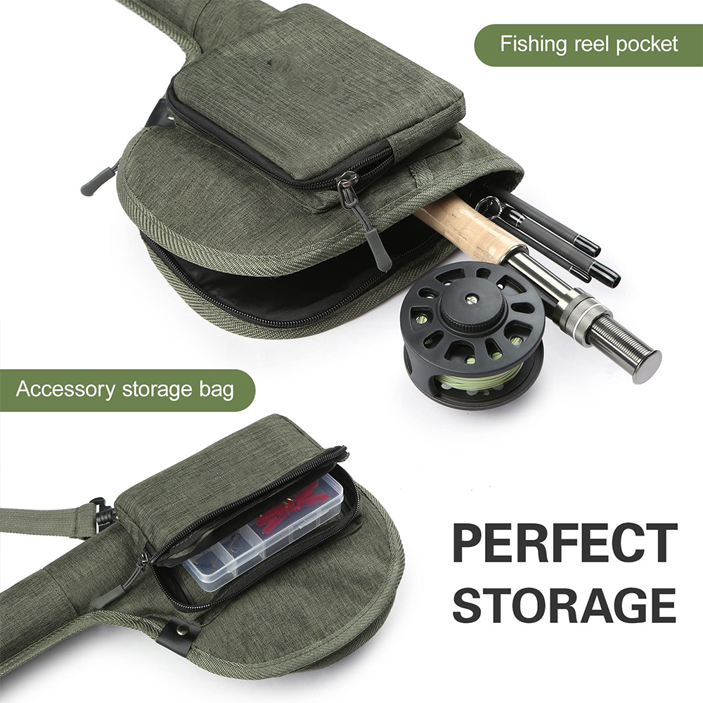 Fly Fishing Rod Case Portable  - Fishing Rod Fly avis et prix