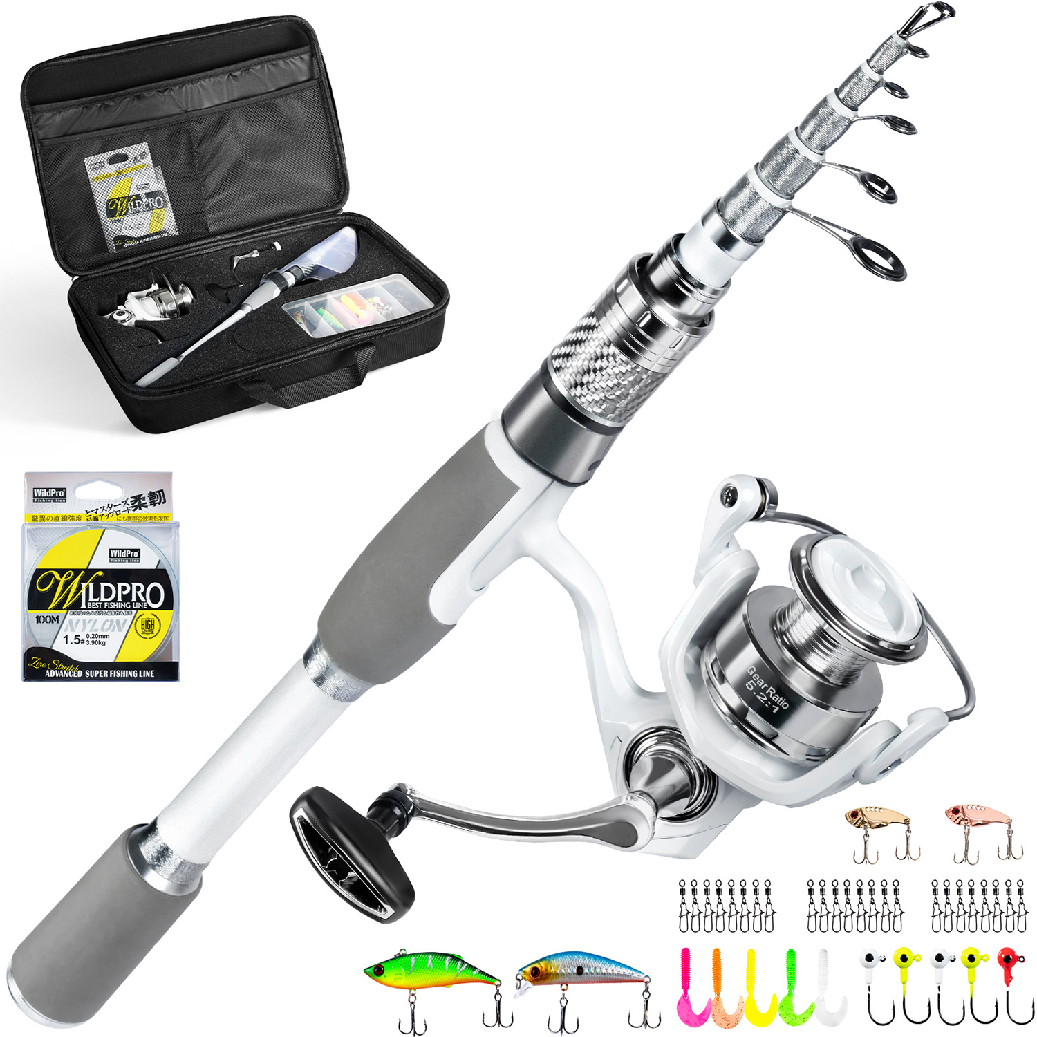 Ghosthorn Fishing Rod And Reel - Fishing Rod Carbon Fiber avis et prix
