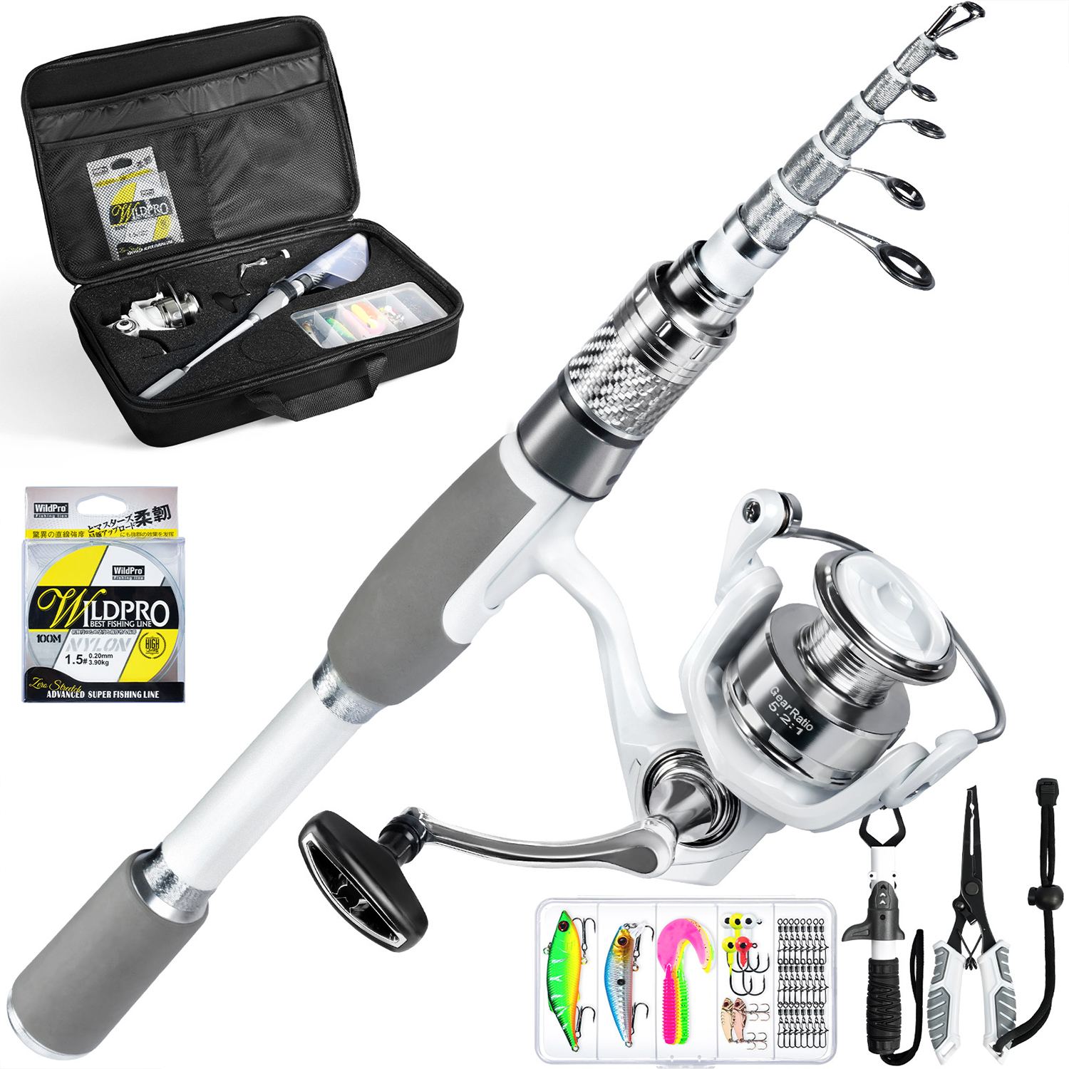 Ghosthorn Fishing Rod And Reel - Fishing Rod Carbon Fiber avis et prix