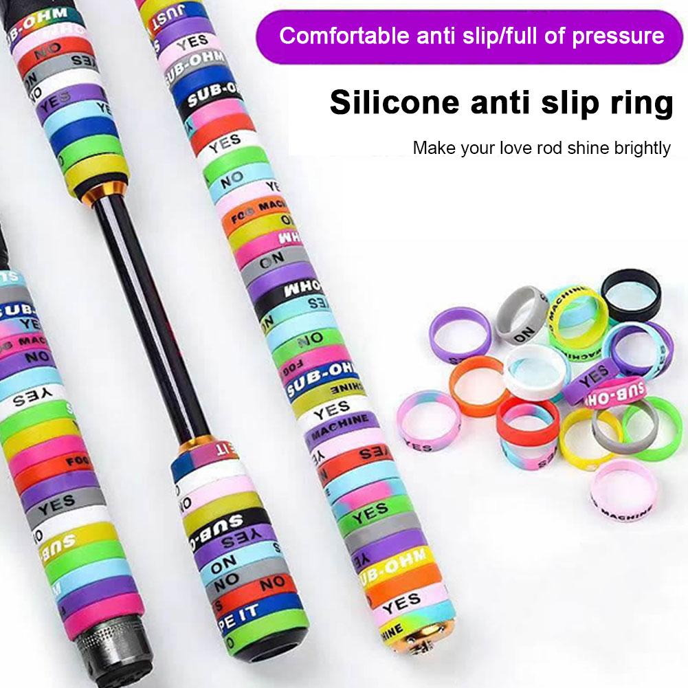 20/50Pcs Silicone Anti-skid Ro - Fishing Rod Case avis et prix