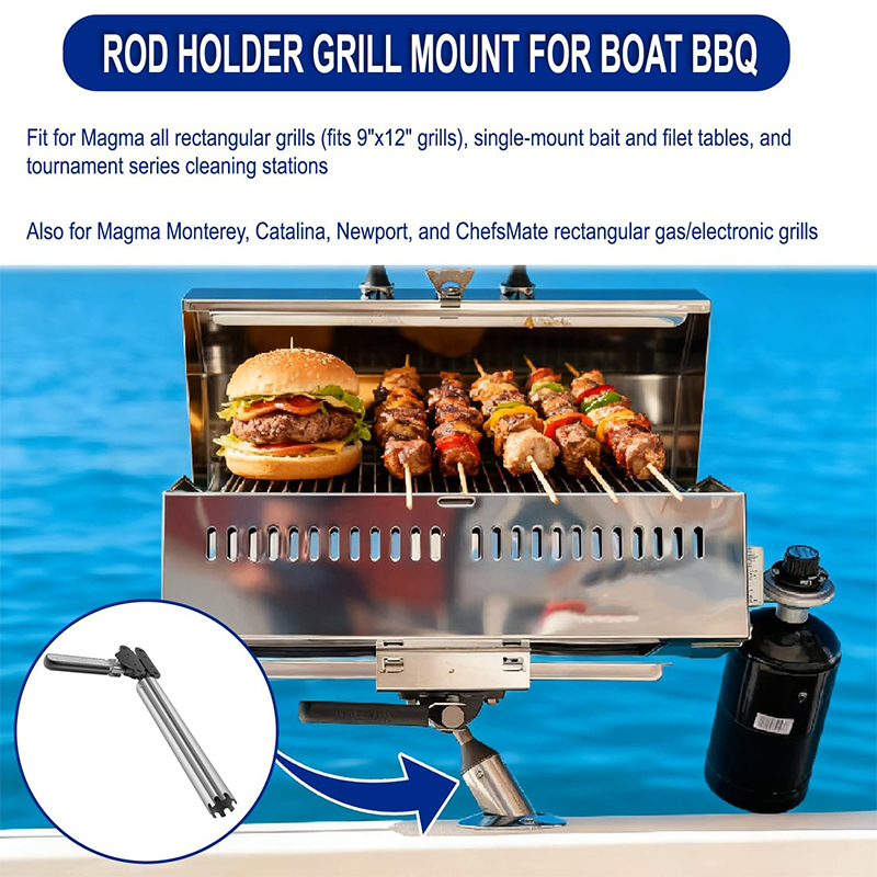 All-Angle Adjustable Fish Rod  - Fishing Rod Boat avis et prix