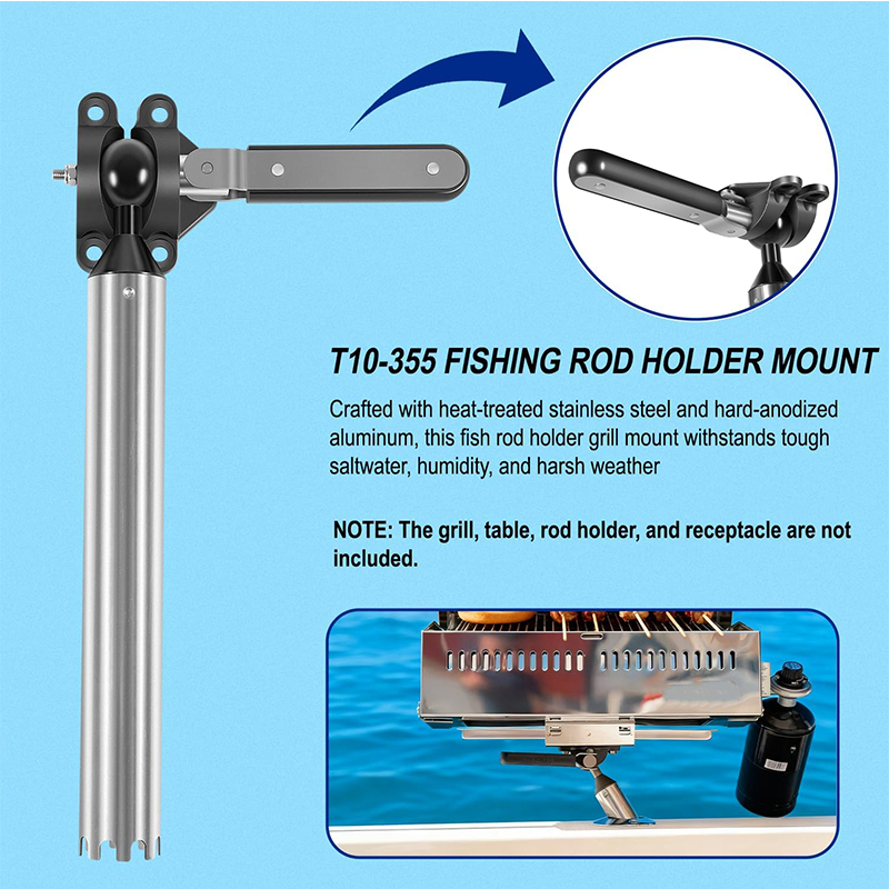 All-Angle Adjustable Fish Rod  - Fishing Rod Boat avis et prix