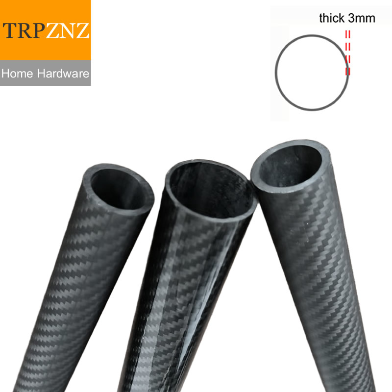 3K Carbon Fiber Tube Pipe OD 1 - Fishing Rod Carbon Fiber avis et prix