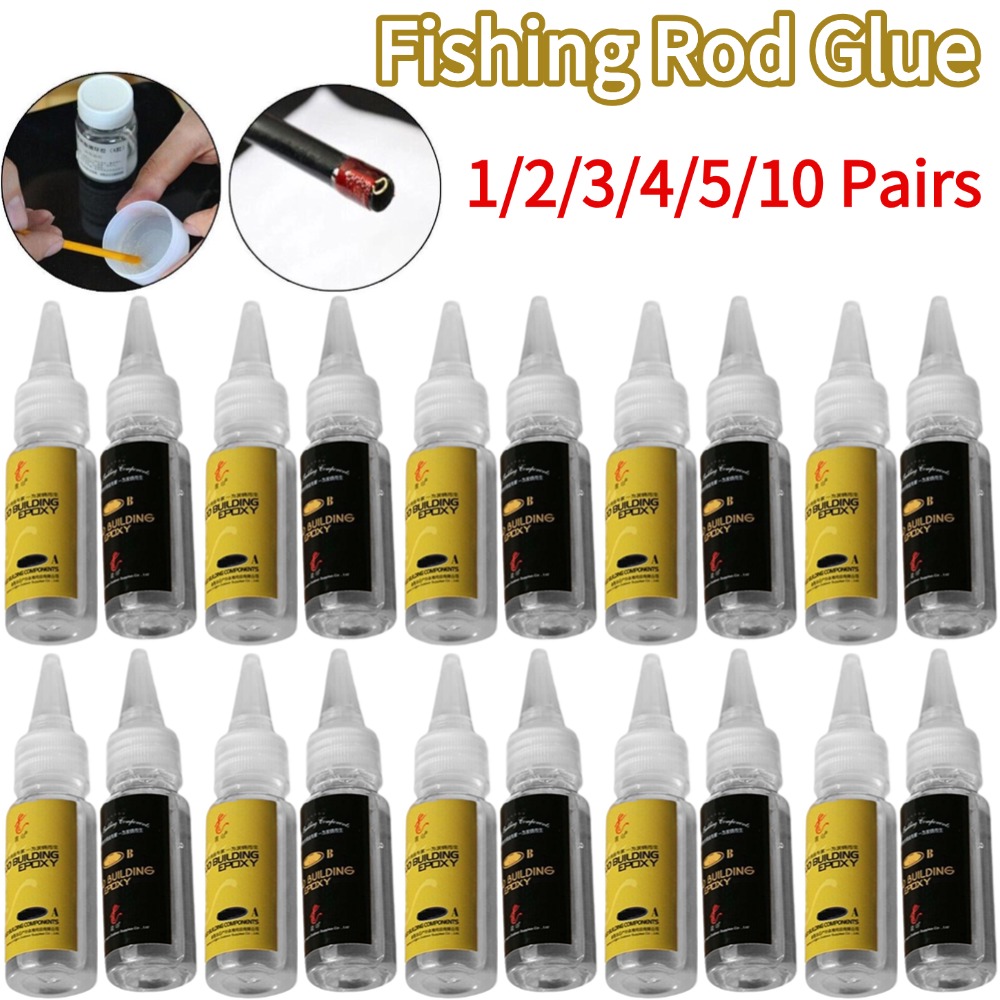 2Pcs Fishing Rod Glue Fishing  - Fishing Rod Repair Kit avis et prix