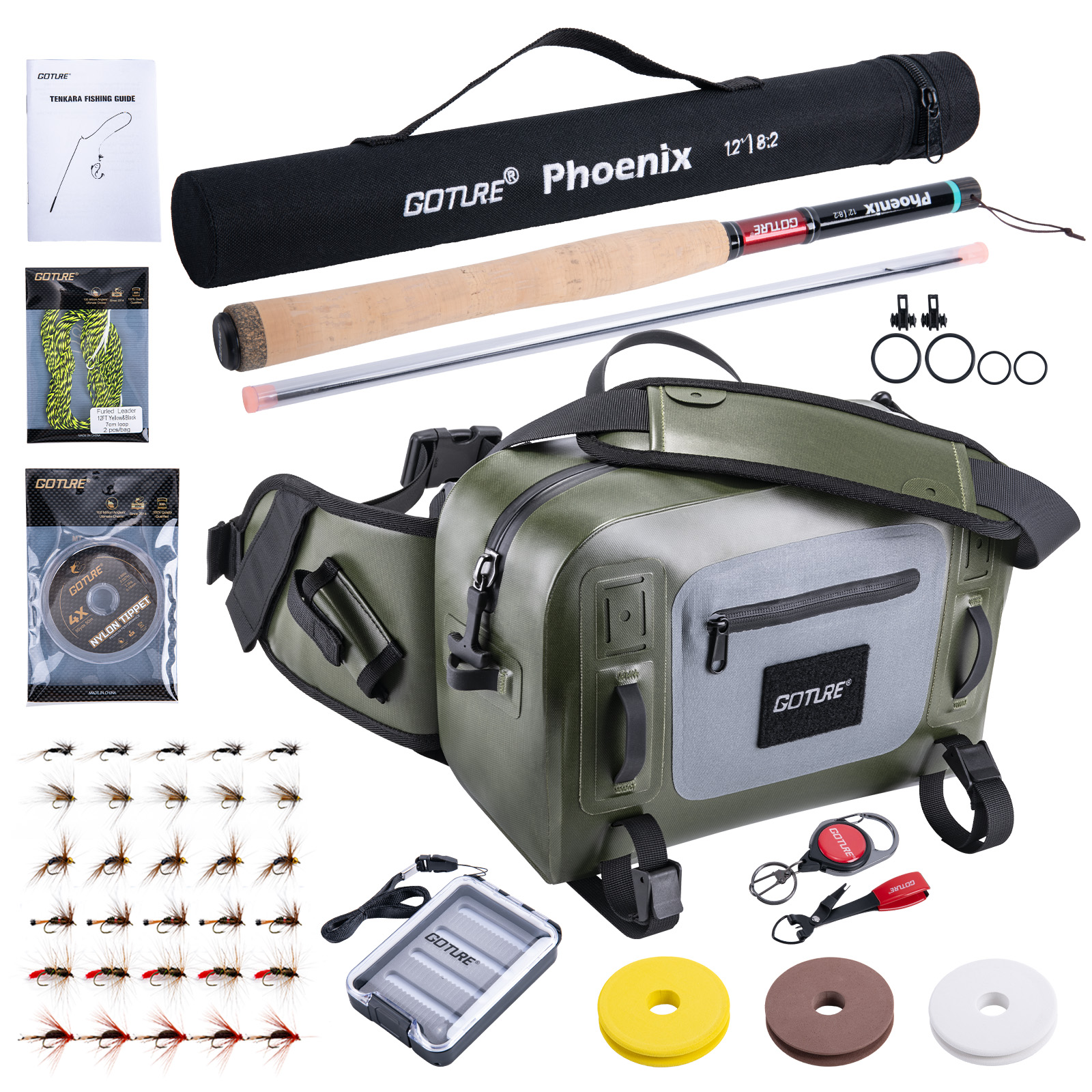Goture Fishing Rod Combo Fly F - Fishing Rod Fly avis et prix