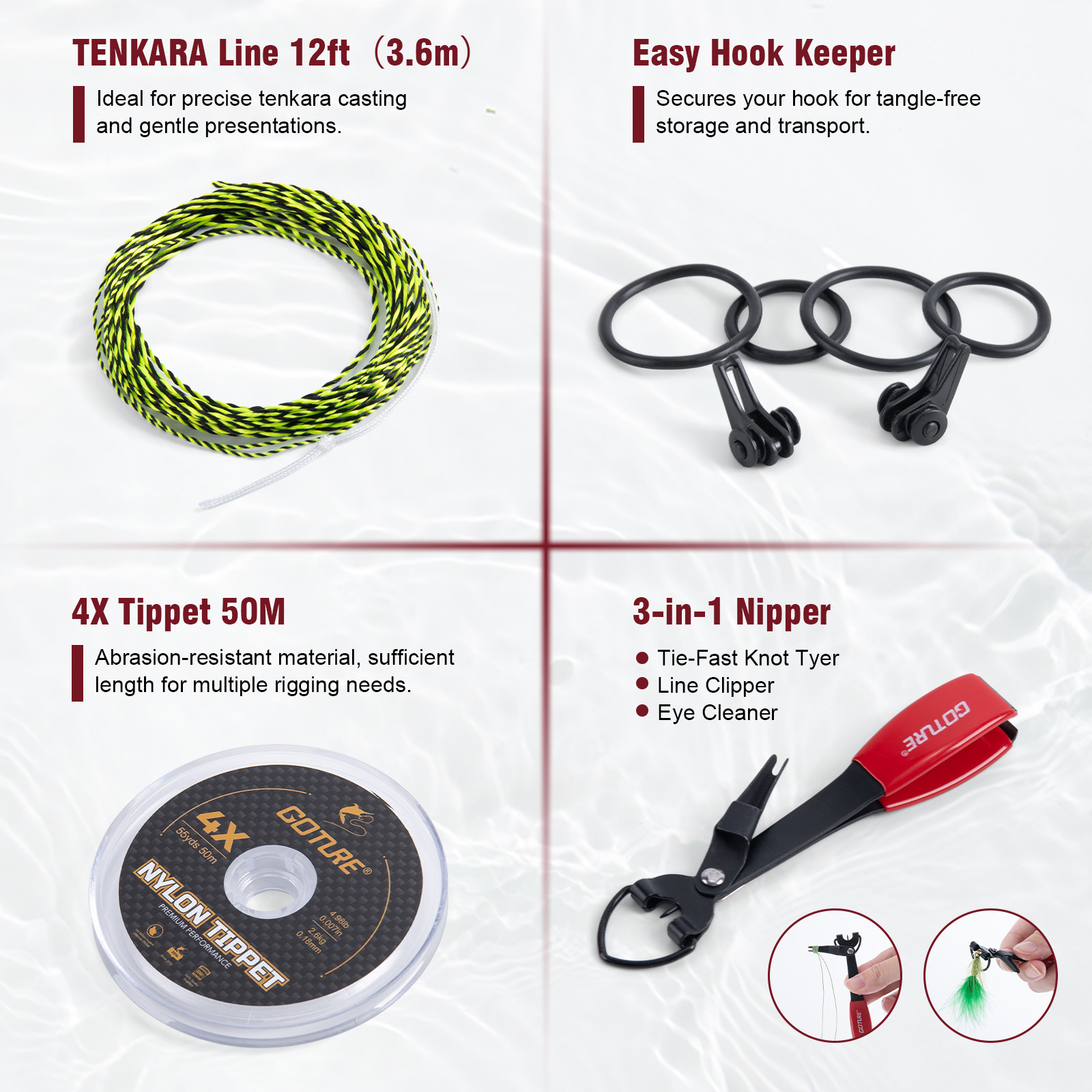 Goture Fishing Rod Combo Fly F - Fishing Rod Fly avis et prix
