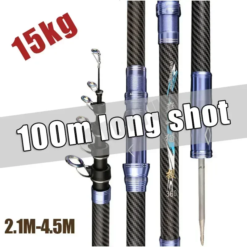 Best Telescopic Portable Rotar - Fishing Rod Surf avis et prix