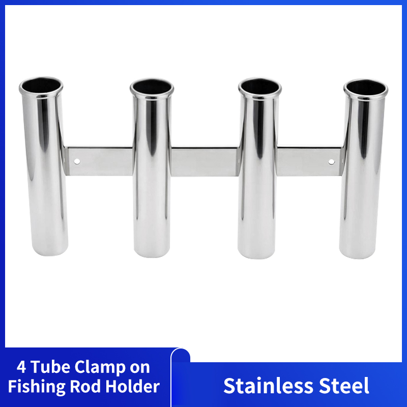 Stainless Steel 4 Tubes Rod ho - Fishing Rod Rack avis et prix