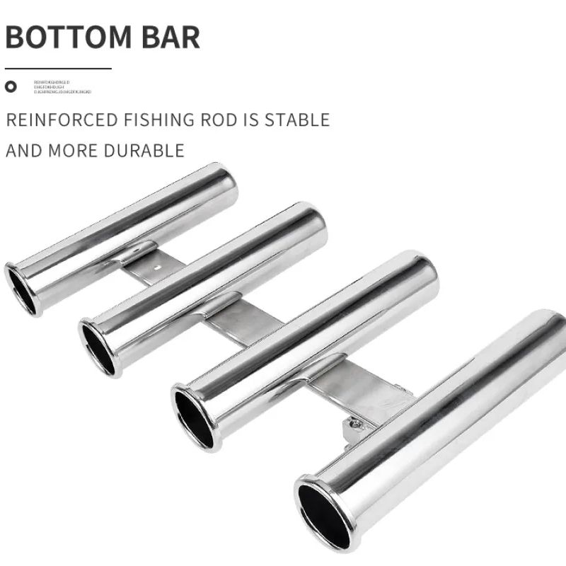 Stainless Steel 4 Tubes Rod ho - Fishing Rod Rack avis et prix