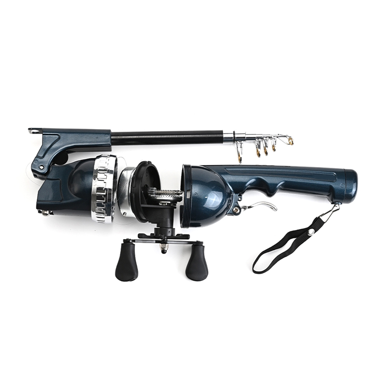 X59A_Portable Folding Fishing  - Fishing Rod Travel avis et prix