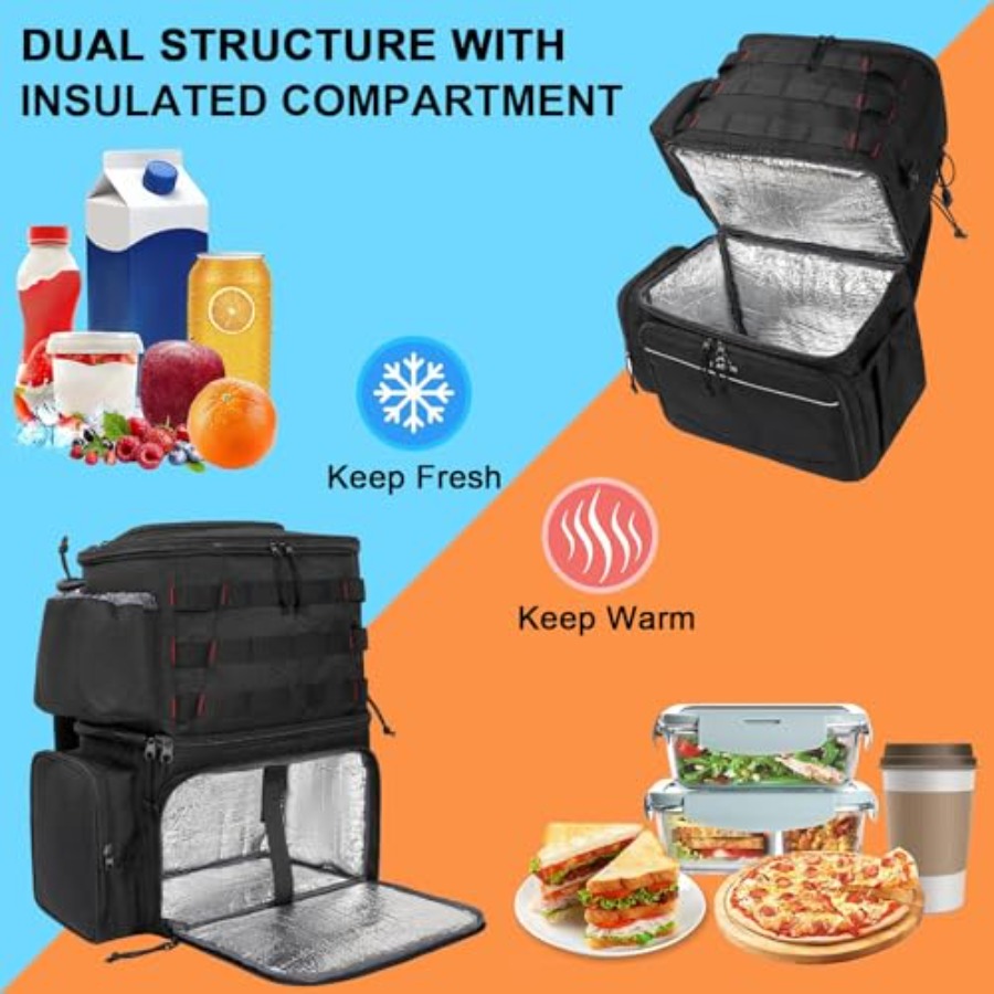 Fishing Backpack, Water Resist - Fishing Rod Holder avis et prix