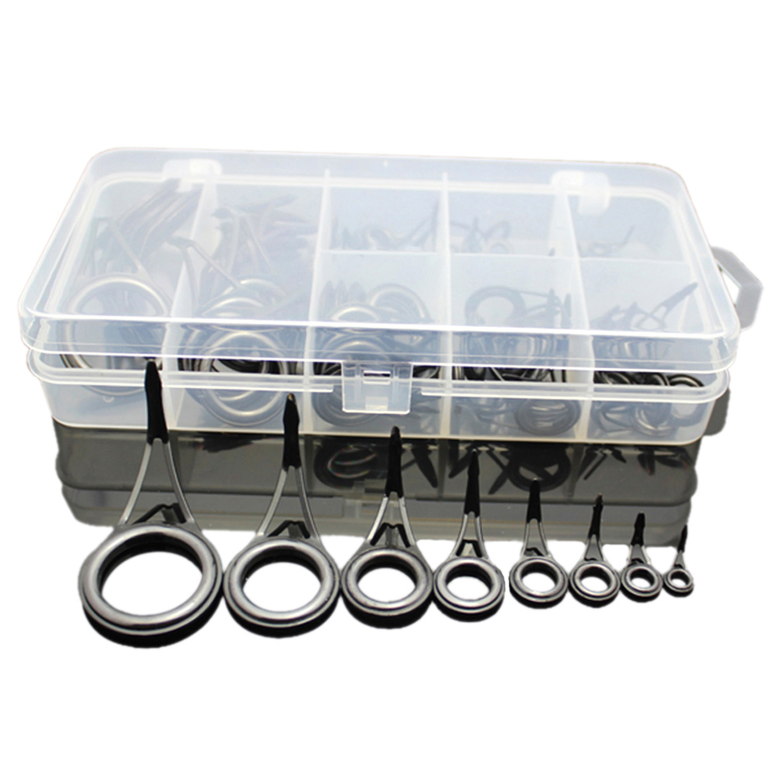75pcs Various Sizes Fishing Ro - Fishing Rod Guide Replacement avis et prix