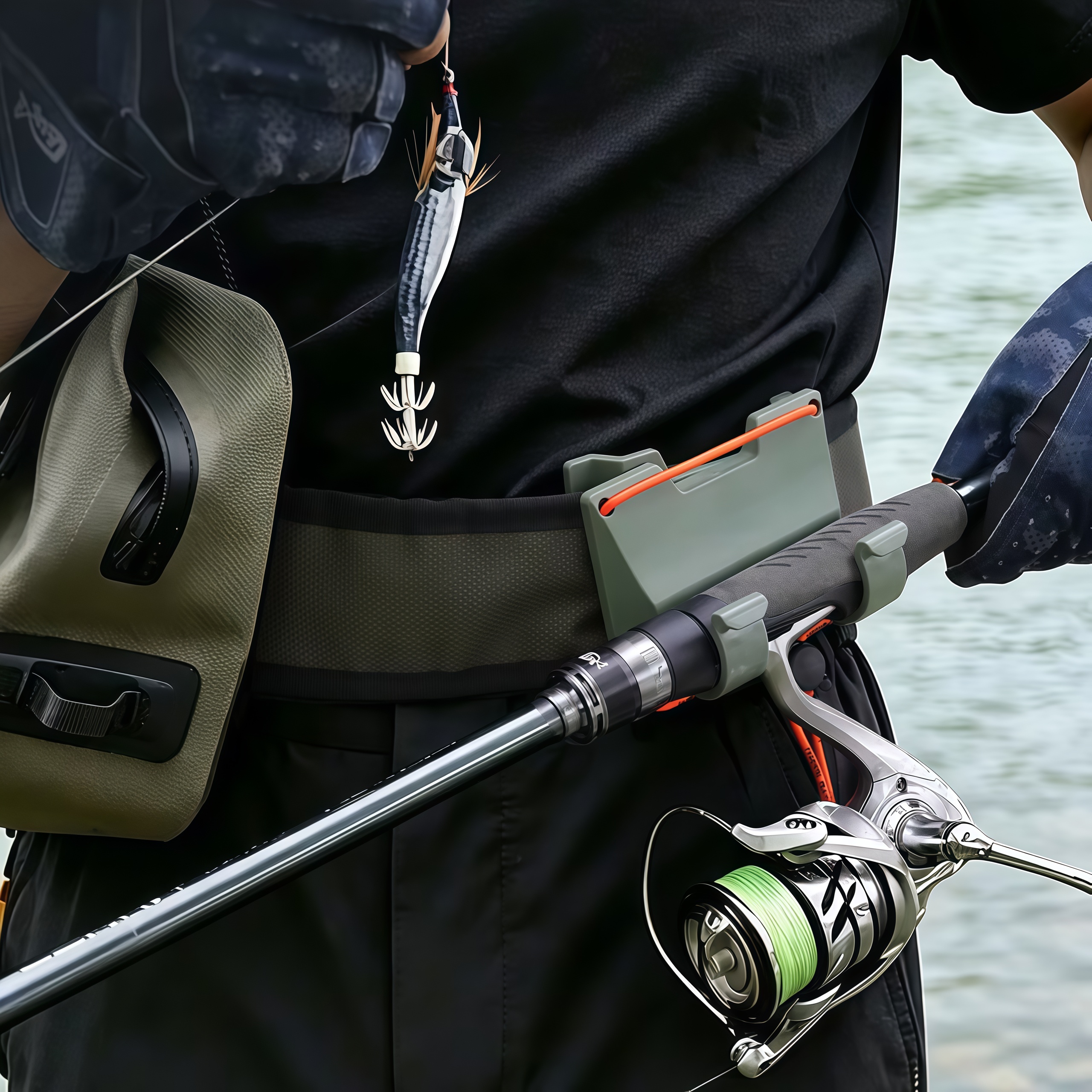 DEUKIO Outdoor Belt Clip Rod H - Fishing Rod Spinning avis et prix