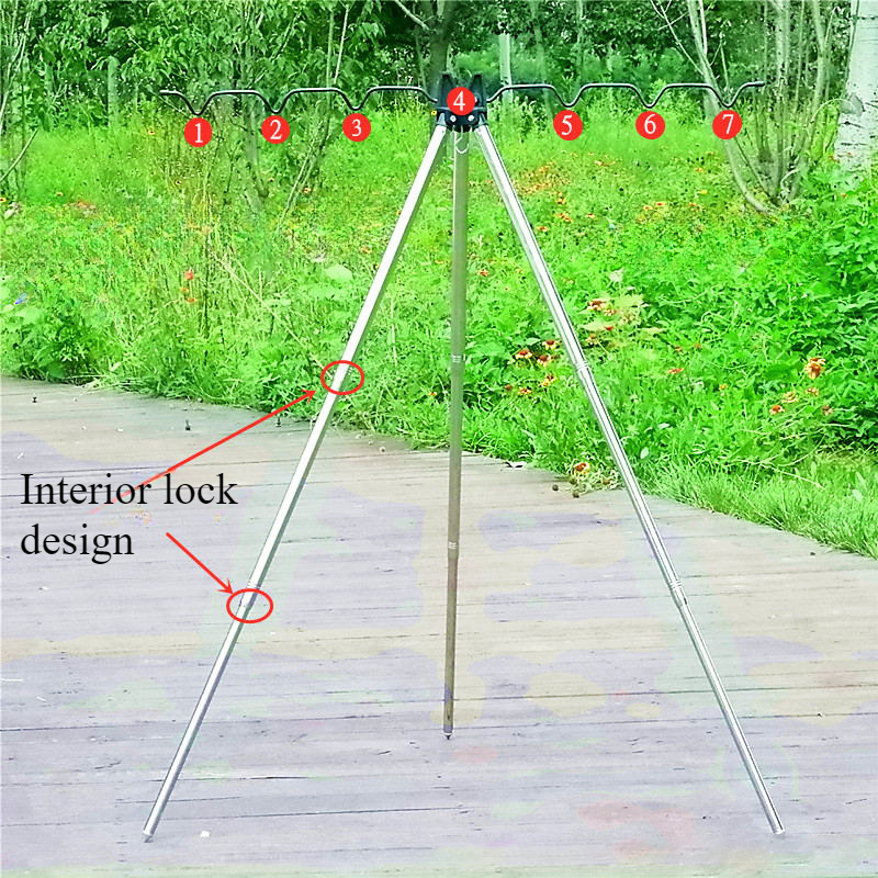 1PC Fishing Sea Rod Bracket Al - Fishing Rod Telescopic avis et prix