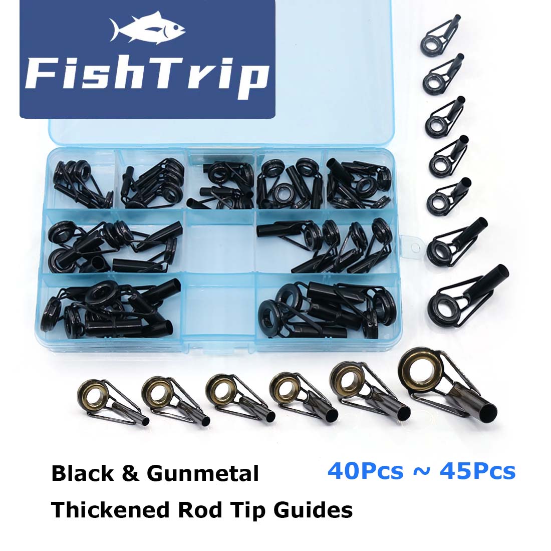 FishTrip Rod Tip Repair Kit 5~ - Fishing Rod Tip Replacement avis et prix