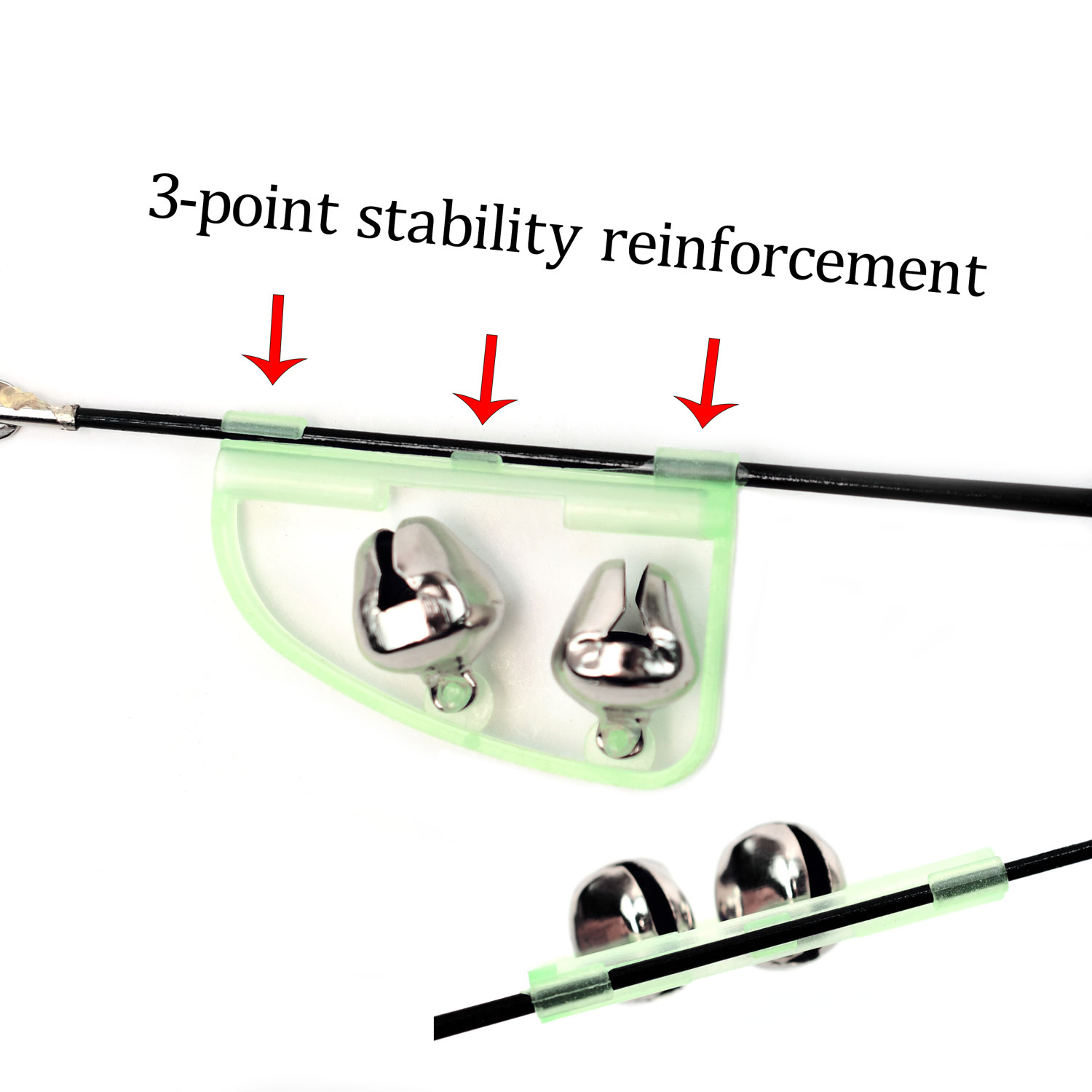 Topranc Double Bells Fishing B - Fishing Rod Casting avis et prix