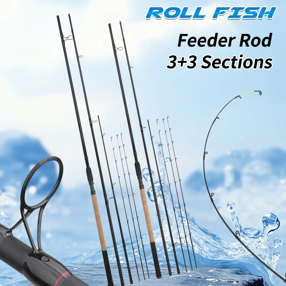 ROLLFISH 3.6m/3.9m Carbon Feed - Fishing Rod Tip Replacement avis et prix