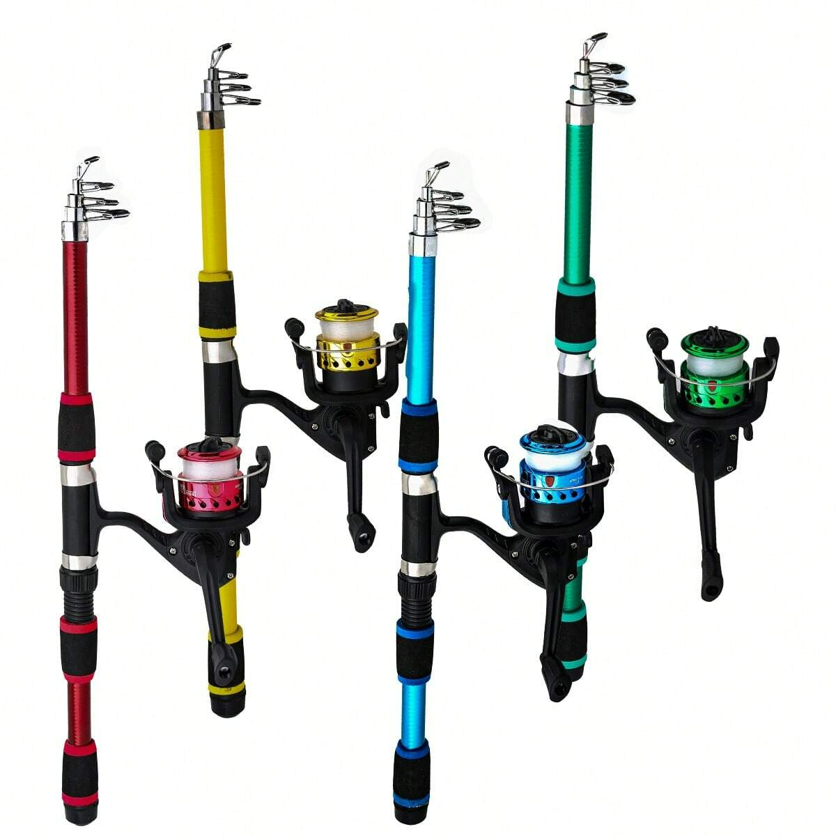 Fishing Pole Set Full Kits Wit - Fishing Rod Combo avis et prix