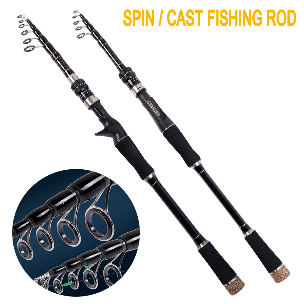 1.8m-3.0m Ultralight Carbon Fi - Fishing Rod Surf avis et prix