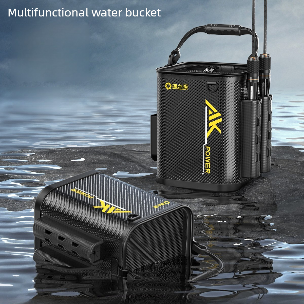 Multi-Functional Live Fish Buc - Fishing Rod Travel avis et prix