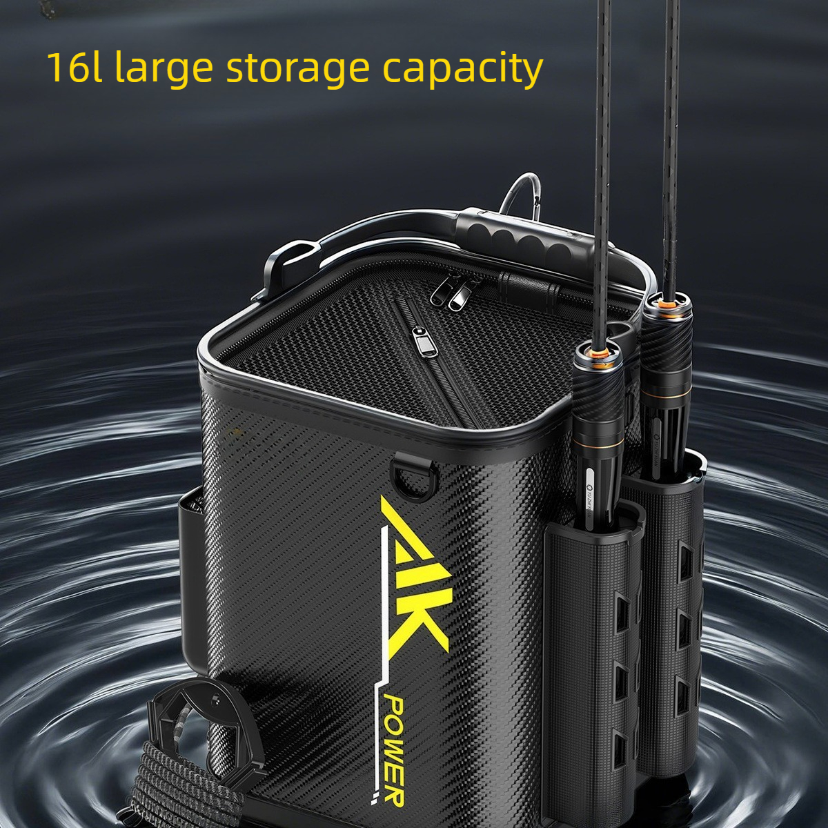 Multi-Functional Live Fish Buc - Fishing Rod Travel avis et prix