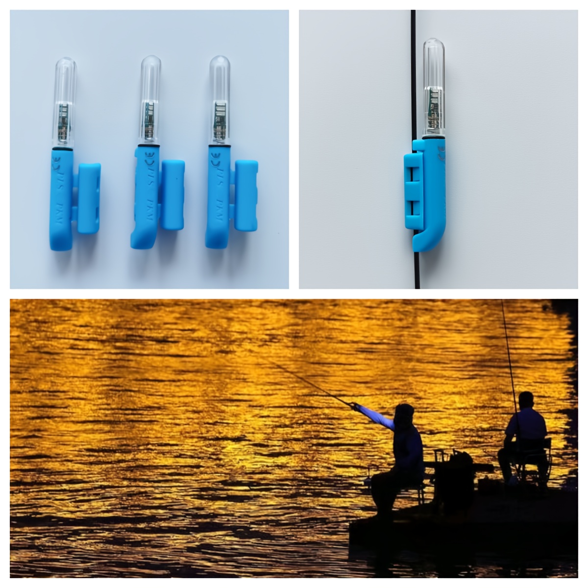 2pcs New night fishing rod tip - Fishing Rod Guide Replacement avis et prix