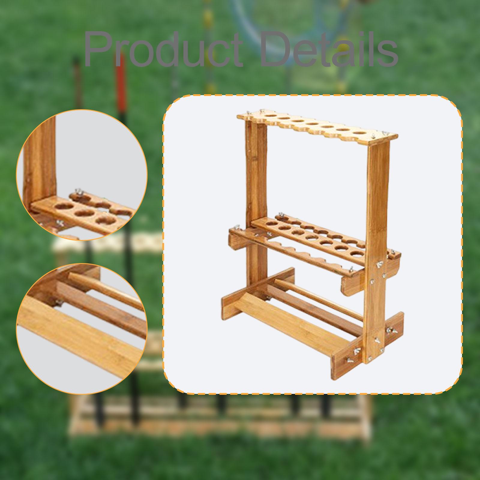 Fishing Rod Storage Rack Bambo - Fishing Rod Rack avis et prix