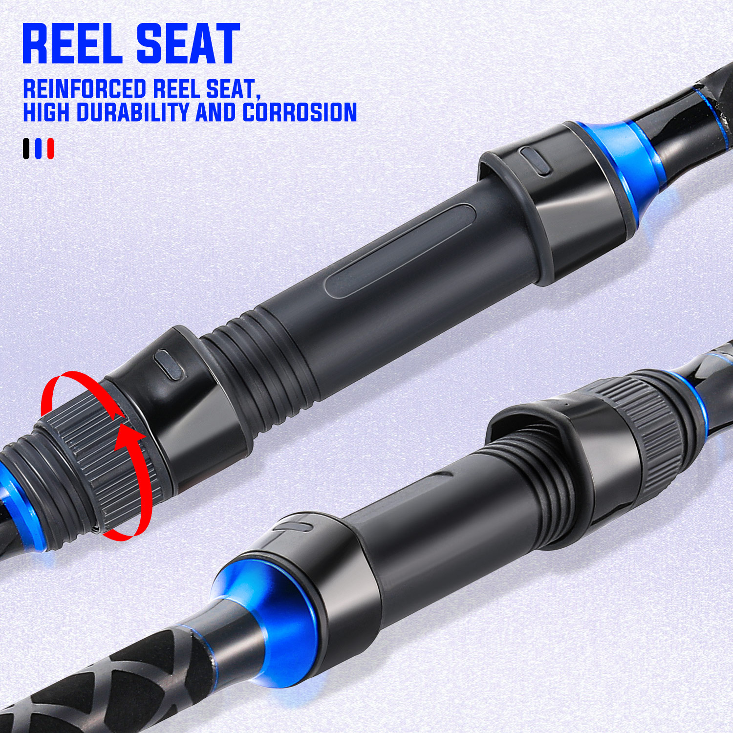 Sougayilang 3sections Spinning - Fishing Rod Surf avis et prix