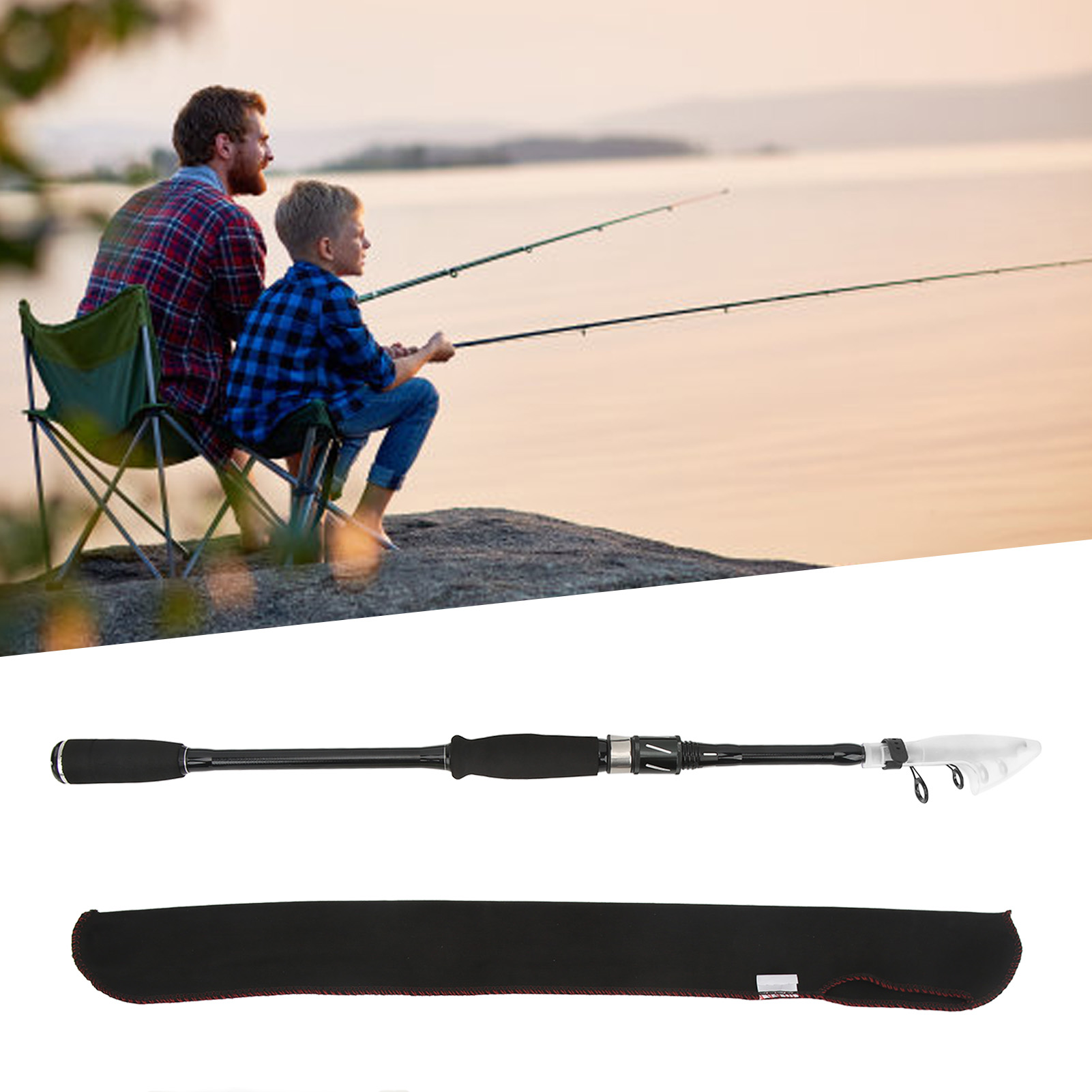 Lure Fishing Rod and Reel Comb - Fishing Rod Carbon Fiber avis et prix