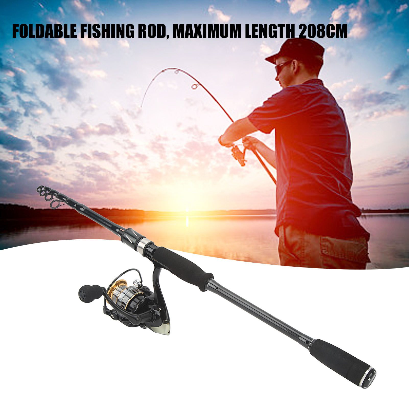 Lure Fishing Rod and Reel Comb - Fishing Rod Carbon Fiber avis et prix